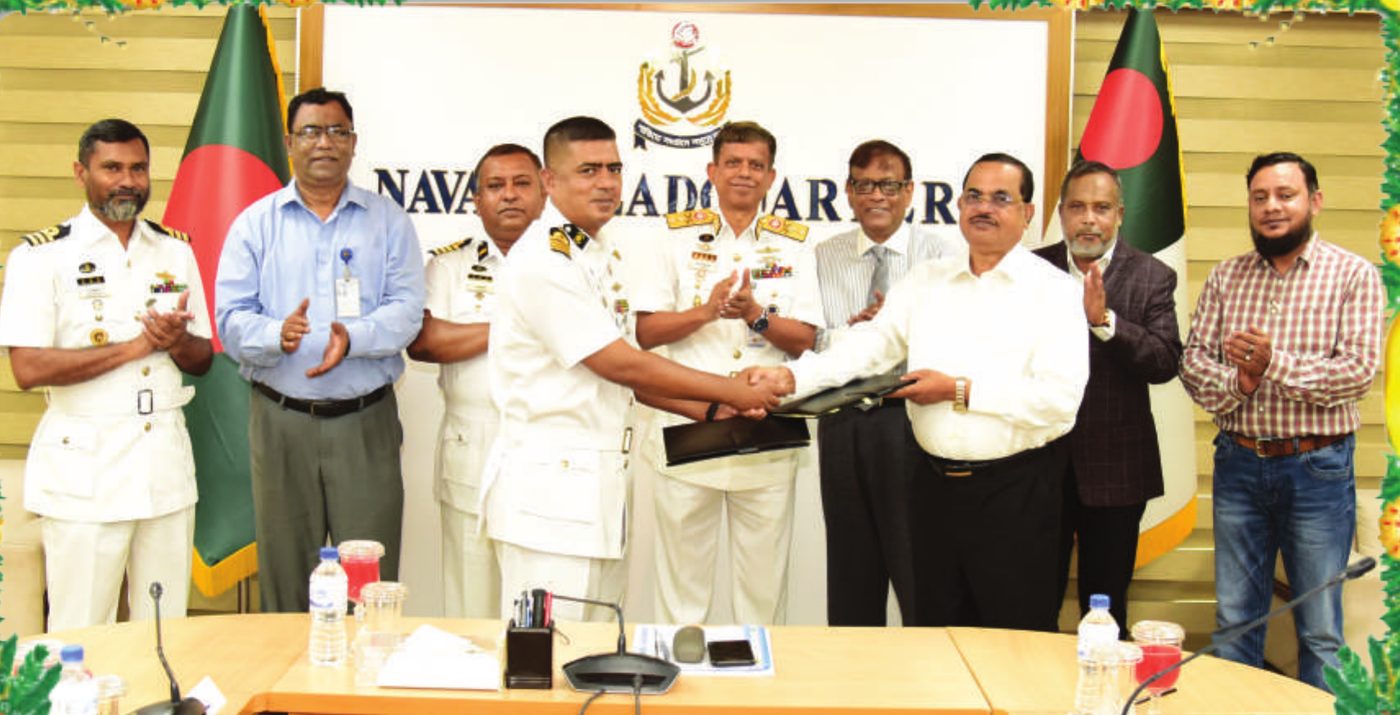 Agreement signed at Naval Headquarters